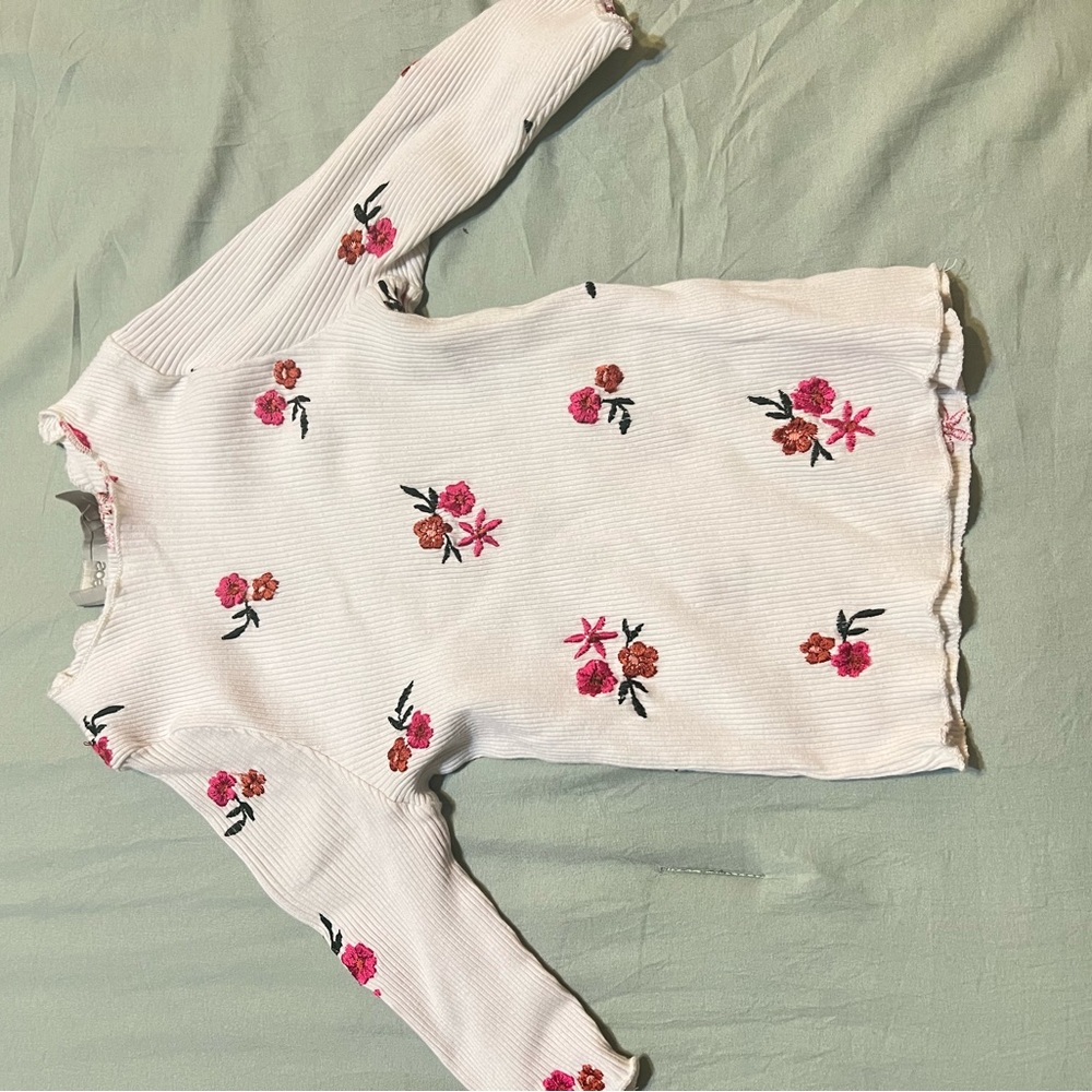 ASOS Floral crop top